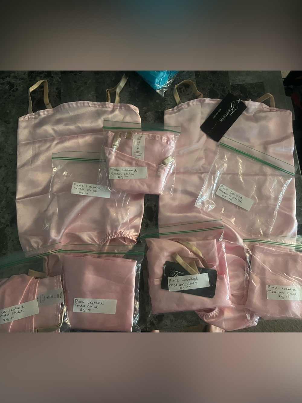 Pink leotard bundle